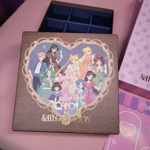 Sailor Moon Jewelry Box Lot Qpot Japan Mars Pluto Jupiter Accessory Case Japan - Picture 2 of 16